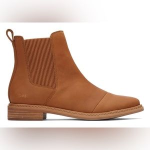 Tom’s Charlie Leather Ankle Boots
